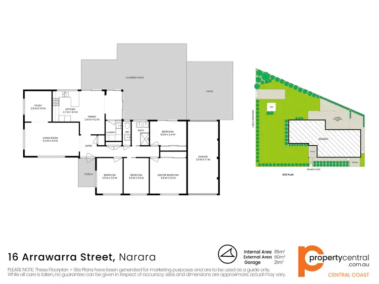 Floorplan of Homely house listing, 16 Arrawarra Street, Narara NSW 2250