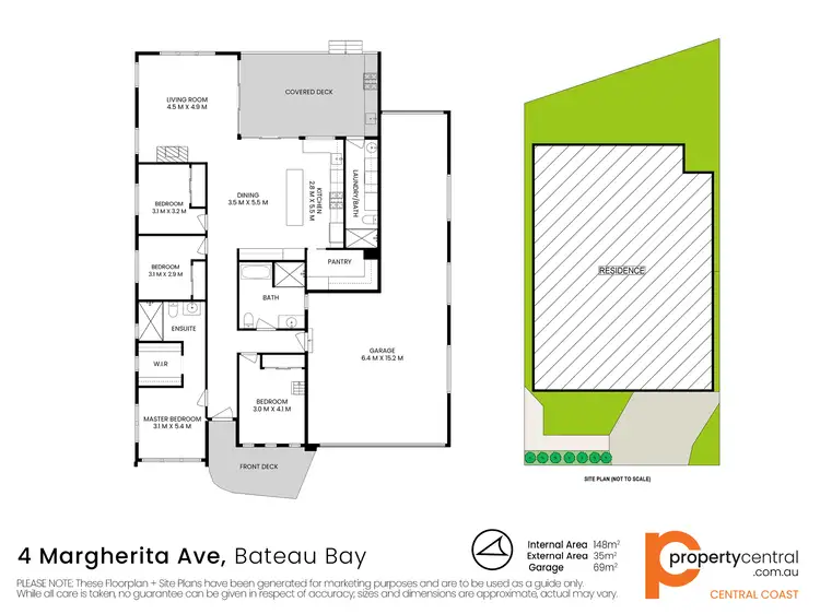 Floorplan of Homely house listing, 4 Margherita Avenue, Bateau Bay NSW 2261