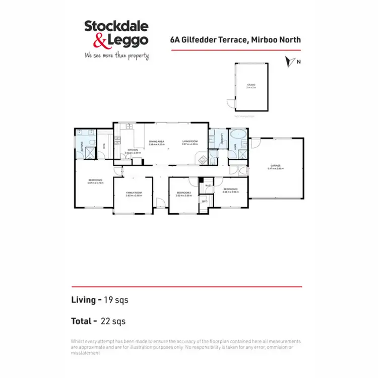 Floorplan of Homely house listing, 6A Gilfedder Terrace, Mirboo North VIC 3871