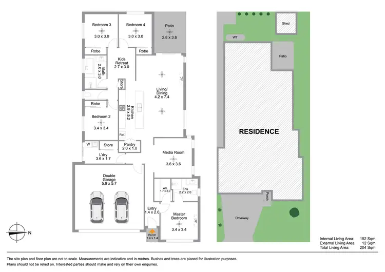 Floorplan of Homely house listing, 5 Fuller Street, Baringa QLD 4551