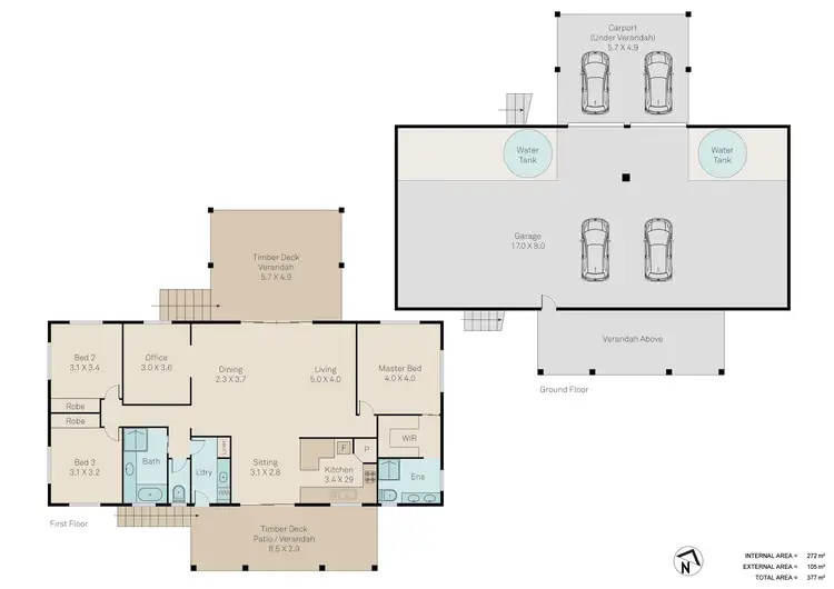 Floorplan of Homely house listing, 72 Coach View Place, Ninderry QLD 4561