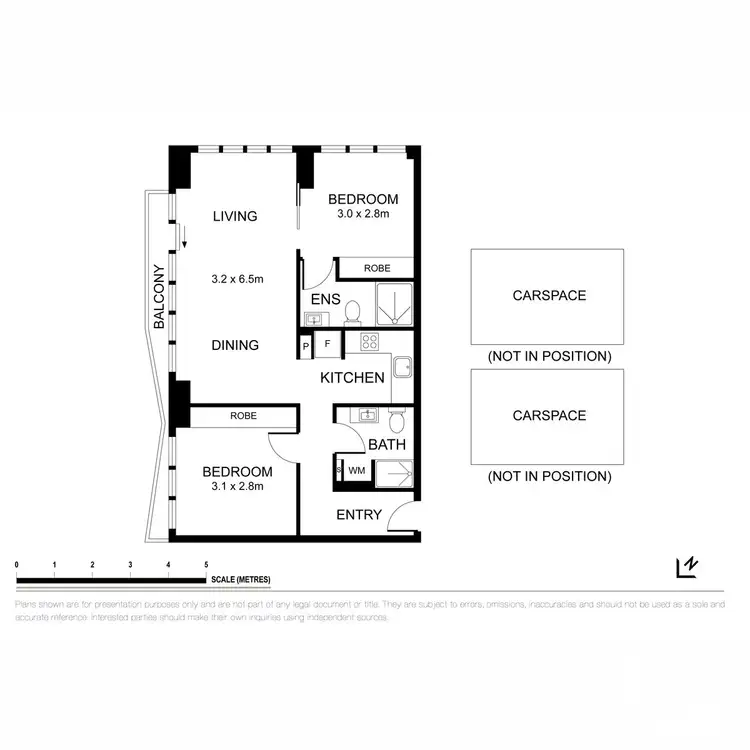 Floorplan of Homely apartment listing, 810/7 Katherine Place, Melbourne VIC 3000
