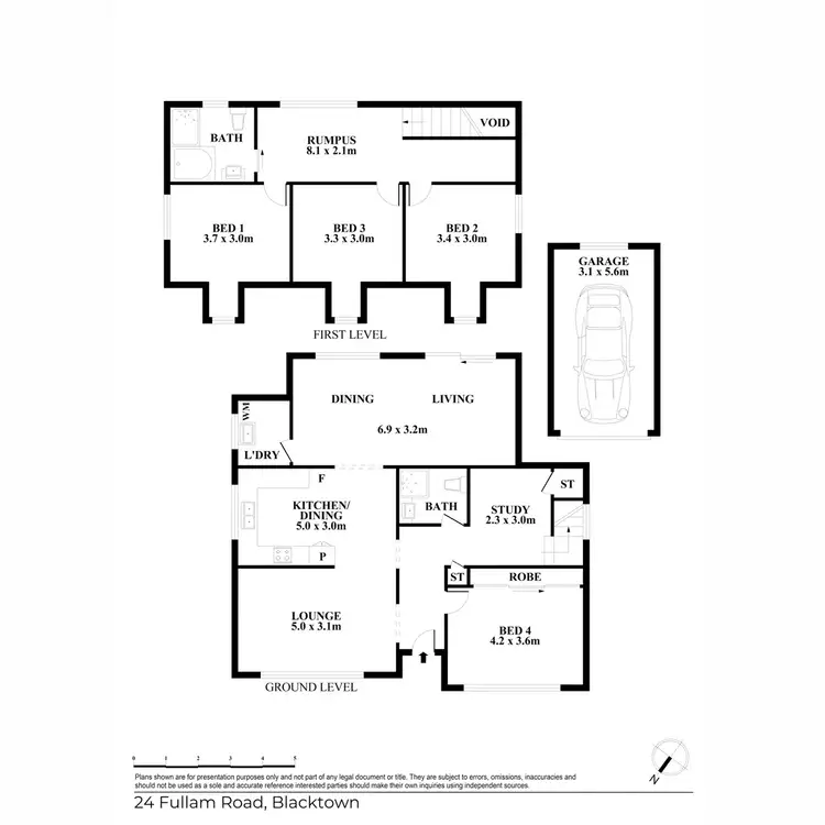 Floorplan of Homely house listing, 24 Fullam Road, Blacktown NSW 2148