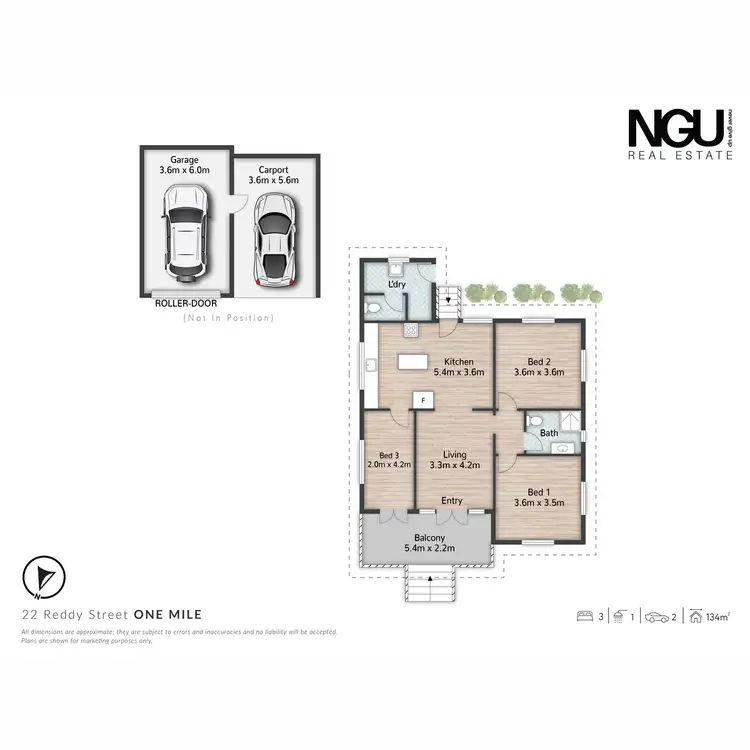 Floorplan of Homely house listing, 22 Reddy Street, One Mile QLD 4305
