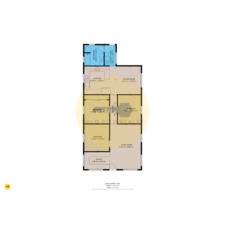 Floorplan of Homely house listing, 8 Bellevue Street, Richmond Hill QLD 4820