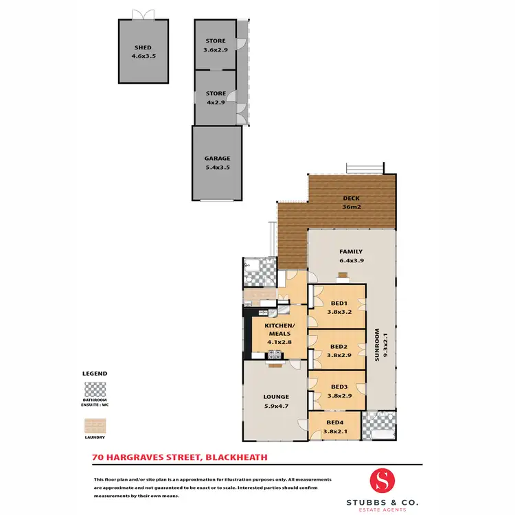 Floorplan of Homely house listing, 70 Hargraves Street, Blackheath NSW 2785