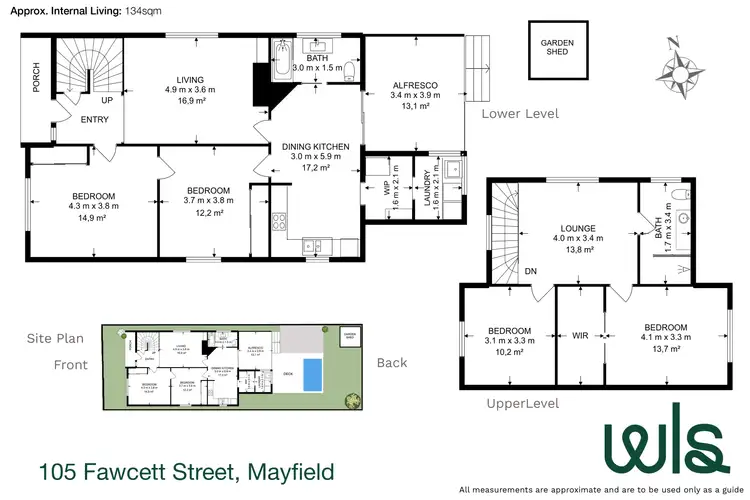 Floorplan of Homely house listing, 105 Fawcett Street, Mayfield NSW 2304