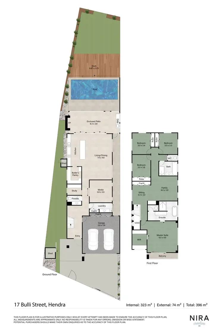 Floorplan of Homely house listing, 17 Bulli Street, Hendra QLD 4011