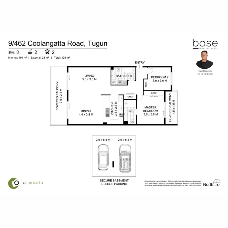 Floorplan of Homely apartment listing, 9/462 Coolangatta Road, Tugun QLD 4224