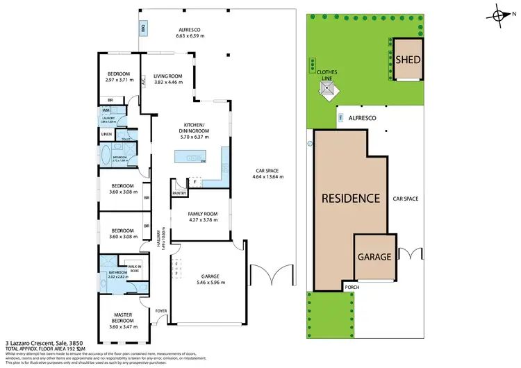 Floorplan of Homely house listing, 3 Lazzaro Crescent, Sale VIC 3850