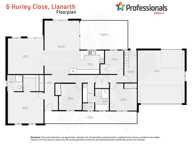 Floorplan of Homely house listing, 6 Hurley Close, Llanarth NSW 2795