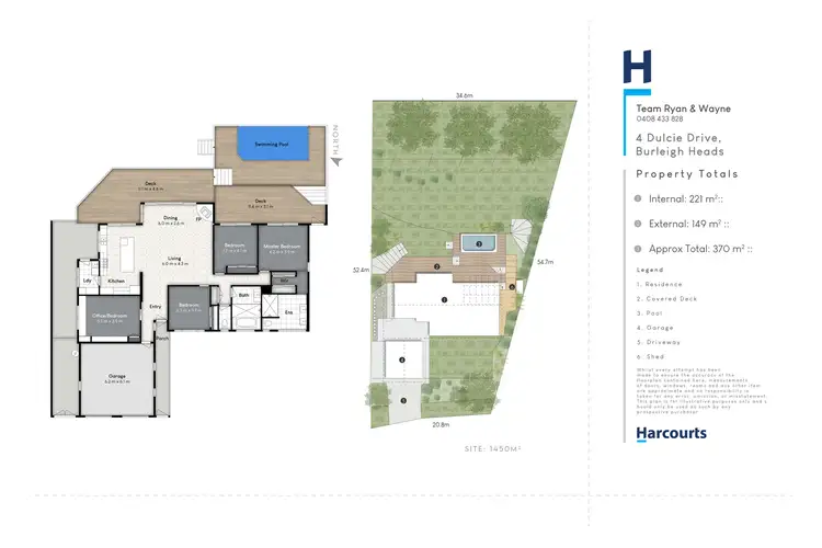 Floorplan of Homely house listing, 4 Dulcie Drive, Burleigh Heads QLD 4220