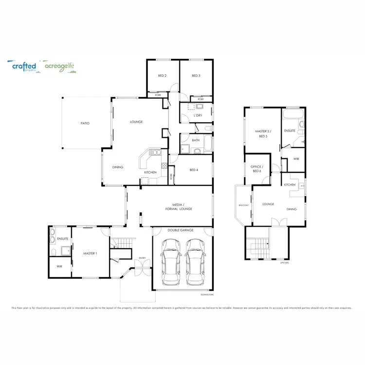 Floorplan of Homely rural property listing, 87 River Oak Drive, Flagstone QLD 4280