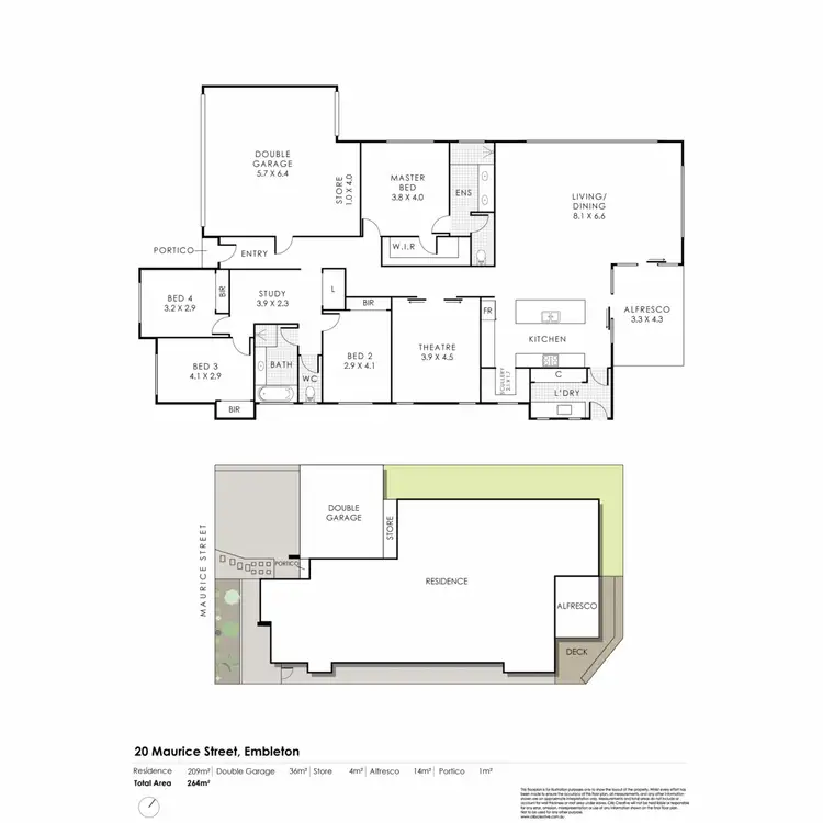 Floorplan of Homely house listing, 20 Maurice Street, Embleton WA 6062