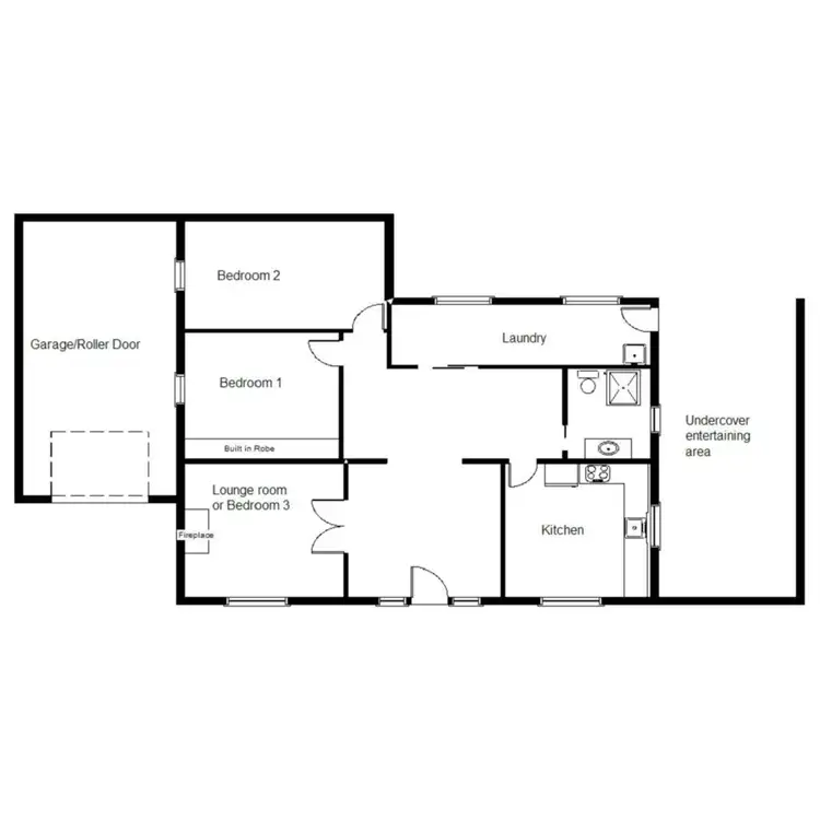 Floorplan of Homely house listing, 18 Thompson Street, Port Augusta SA 5700