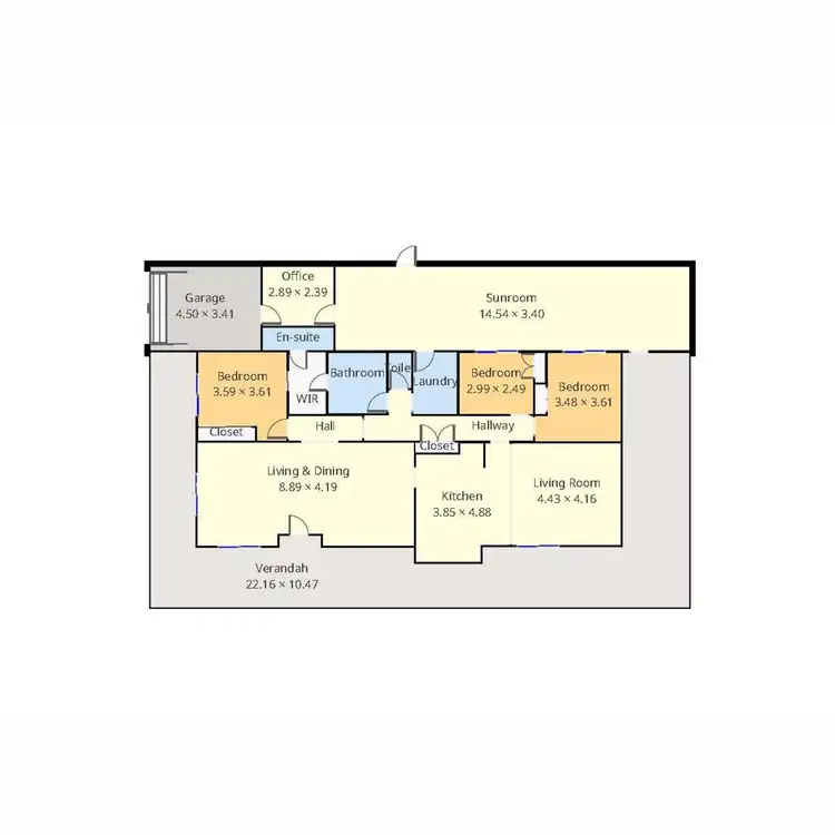 Floorplan of Homely rural property listing, 32 Elrington Drive, Elrington NSW 2325