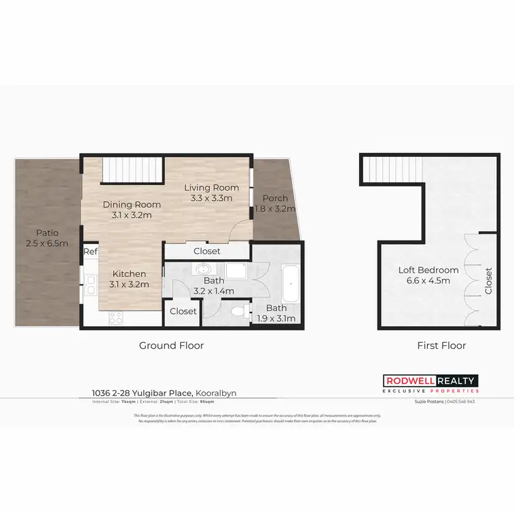 Floorplan of Homely villa listing, 1036/2-28 Yulgibar Close, Kooralbyn QLD 4285