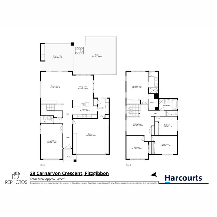 Floorplan of Homely house listing, 29 Carnarvon Crescent, Fitzgibbon QLD 4018