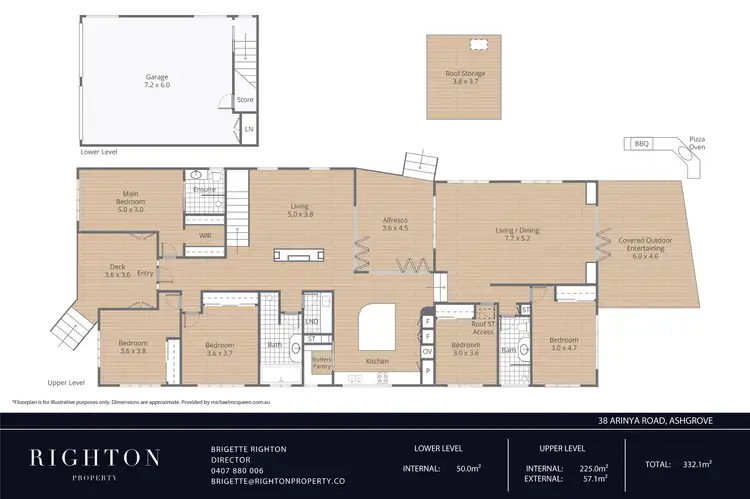 Floorplan of Homely house listing, 38 Arinya Road, Ashgrove QLD 4060