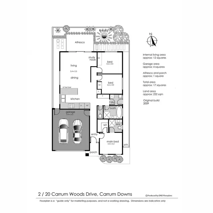 Floorplan of Homely house listing, 2/20 Carrum Woods Drive, Carrum Downs VIC 3201