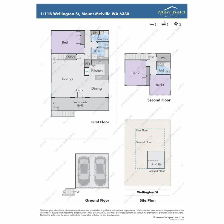 Floorplan of Homely house listing, 1/11B Wellington Street, Mount Melville WA 6330
