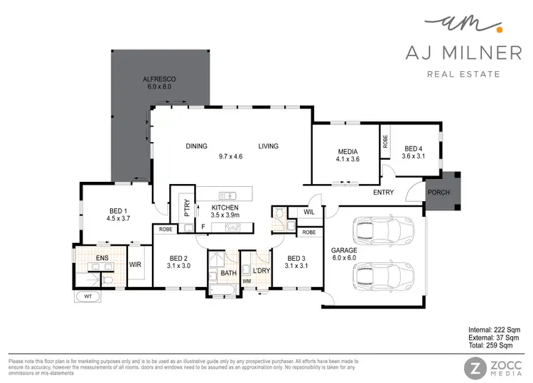 Floorplan of Homely house listing, 6 Pelion Street, Banya QLD 4551