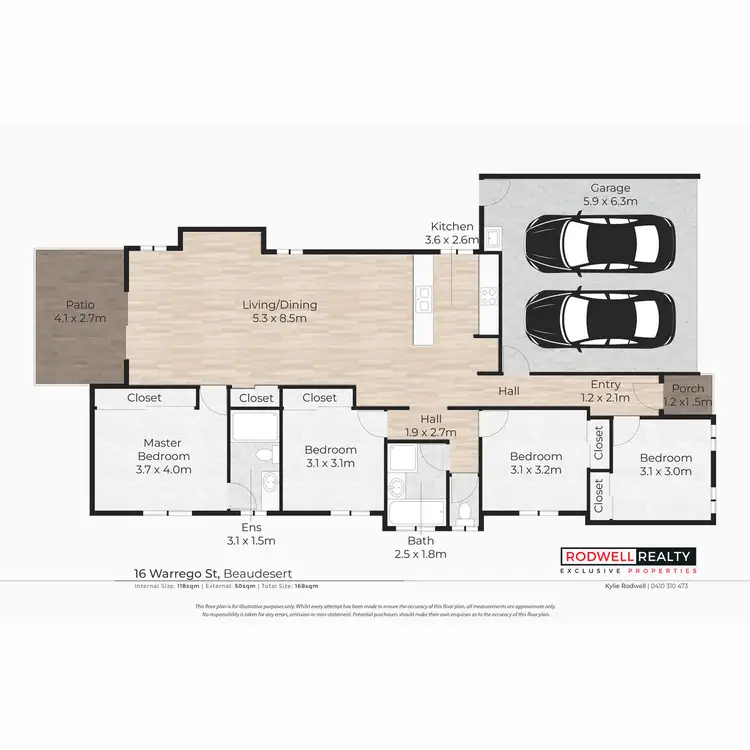 Floorplan of Homely house listing, 16 Warrego Street, Beaudesert QLD 4285