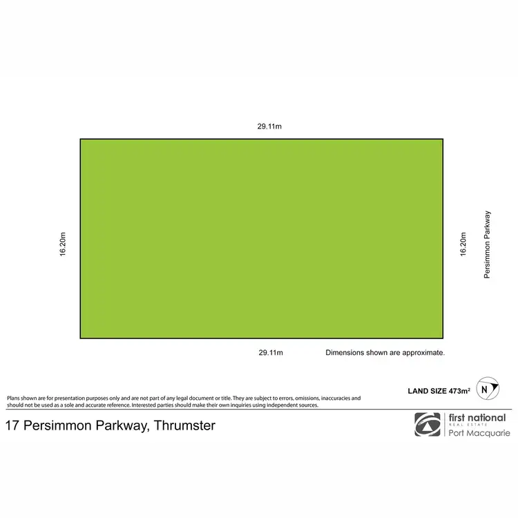 Floorplan of Homely land listing, 17 Persimmon Parkway, Port Macquarie NSW 2444