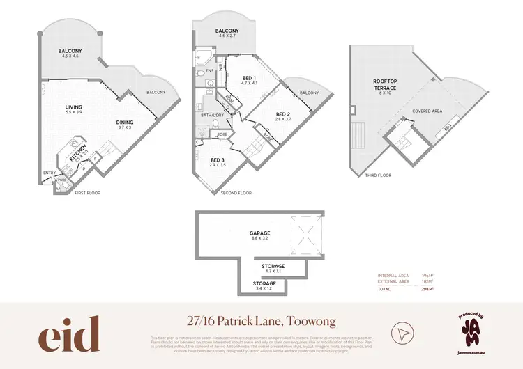 Floorplan of Homely apartment listing, 27/16 Patrick Lane, Toowong QLD 4066