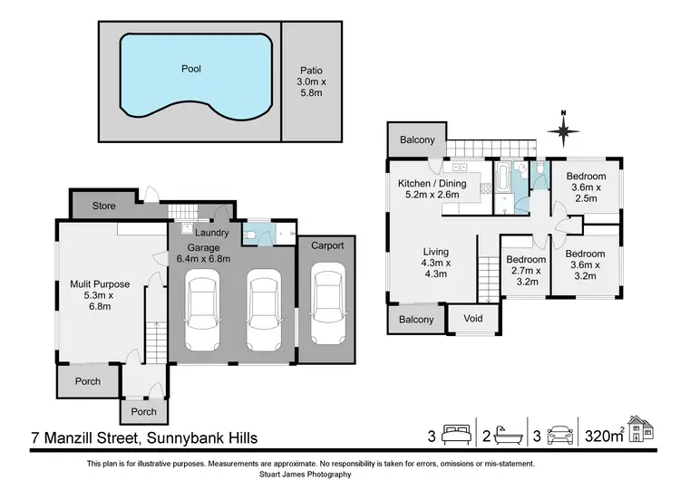 Floorplan of Homely house listing, 7 Manzill Street, Sunnybank Hills QLD 4109