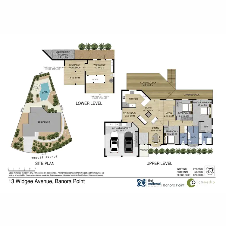 Floorplan of Homely house listing, 13 Widgee Avenue, Banora Point NSW 2486