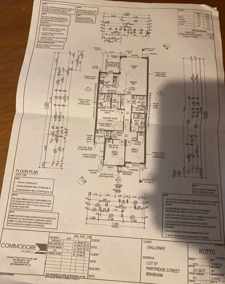 Floorplan of Homely house listing, 92 Partridge Street, Brabham WA 6055
