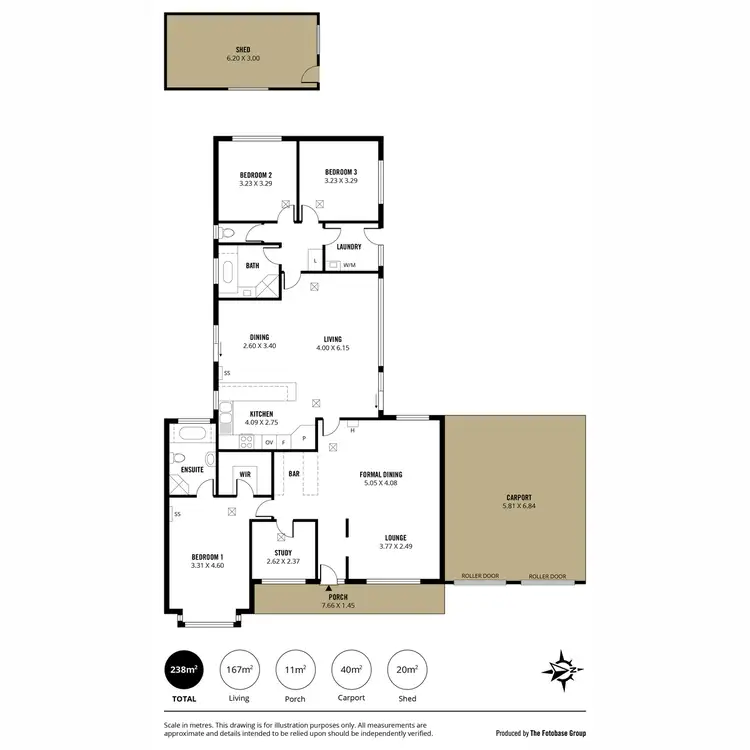 Floorplan of Homely house listing, 1 Laurence Street, Rostrevor SA 5073