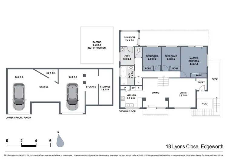 Floorplan of Homely house listing, 18 Lyons Close, Edgeworth NSW 2285
