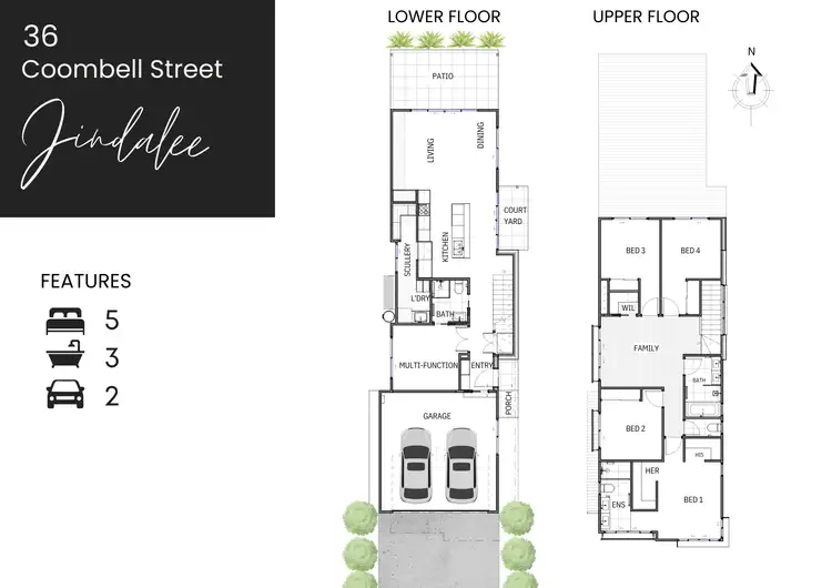 Floorplan of Homely house listing, 36 Coombell Street, Jindalee QLD 4074