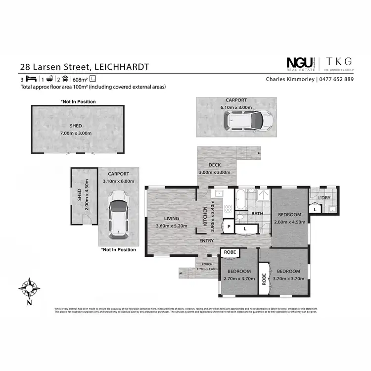Floorplan of Homely house listing, 28 Larsen Street, Leichhardt QLD 4305