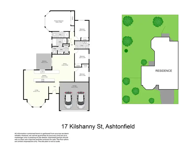 Floorplan of Homely house listing, 17 Kilshanny Avenue, Ashtonfield NSW 2323