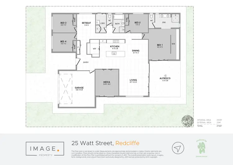 Floorplan of Homely house listing, 25 Watt Street, Redcliffe QLD 4020