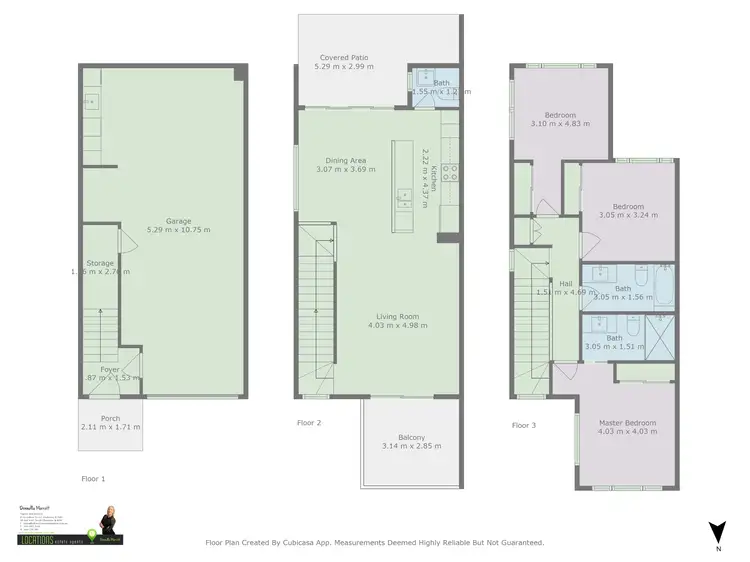 Floorplan of Homely townhouse listing, 10/42 Glen Eden Drive, Glen Eden QLD 4680