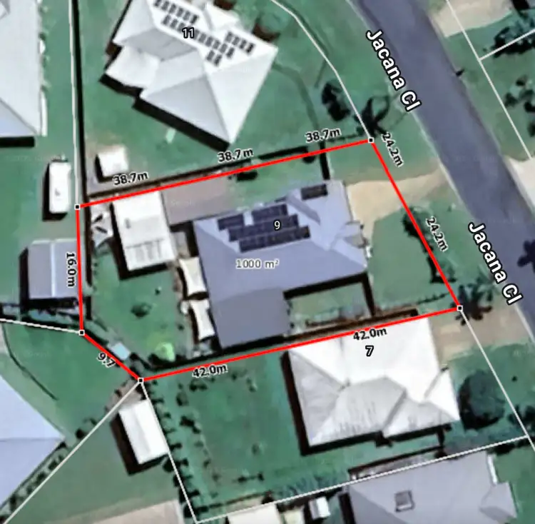 Floorplan of Homely house listing, 9 Jacana Close, Mareeba QLD 4880