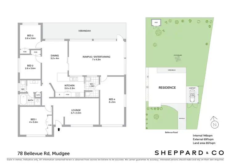 Floorplan of Homely house listing, 78 Bellevue Road, Mudgee NSW 2850