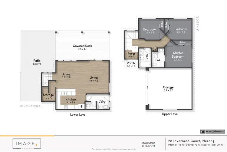 Floorplan of Homely house listing, 28 Inverness Court, Nerang QLD 4211
