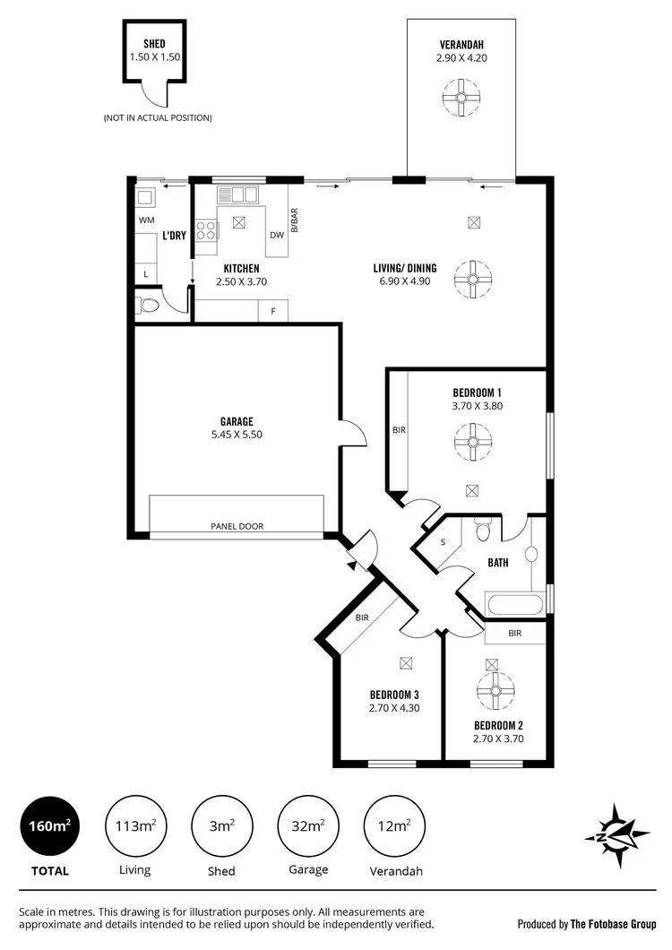 Floorplan of Homely house listing, 5B Minna Terrace, Semaphore Park SA 5019