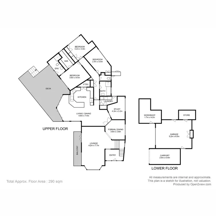 Floorplan of Homely house listing, 4 Quamby Avenue, Sandy Bay TAS 7005