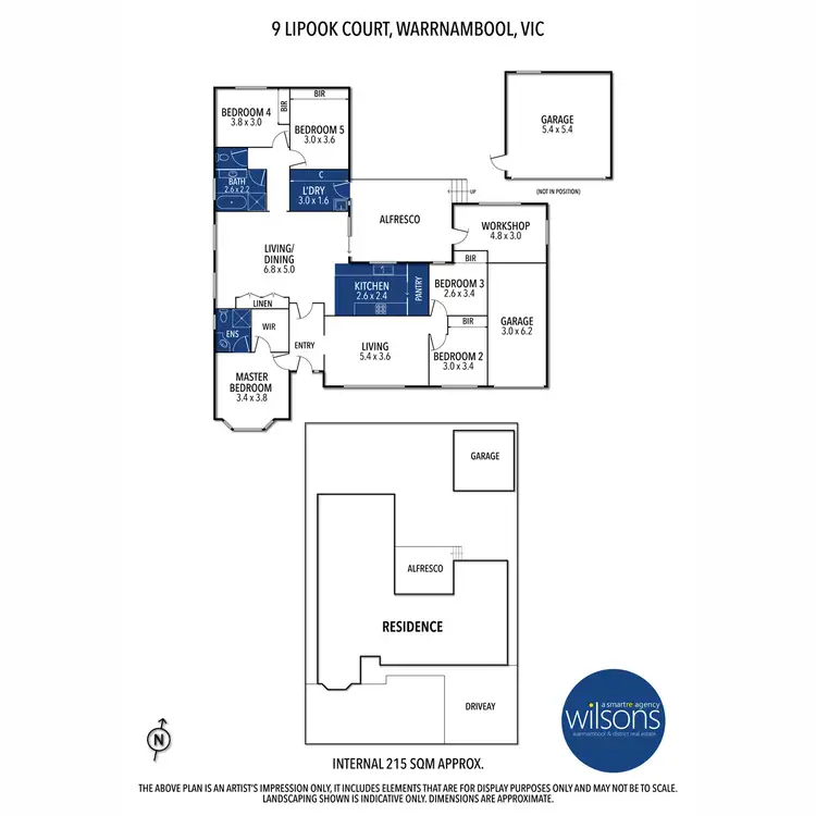 Floorplan of Homely house listing, 9 Lipook Court, Warrnambool VIC 3280