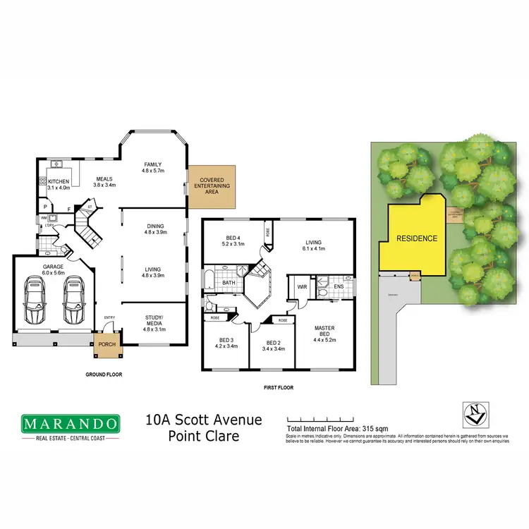Floorplan of Homely house listing, 10a Scott Street, Point Clare NSW 2250