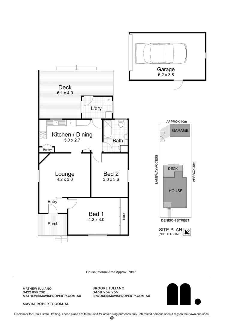 Floorplan of Homely house listing, 6 Denison Street, Mayfield NSW 2304