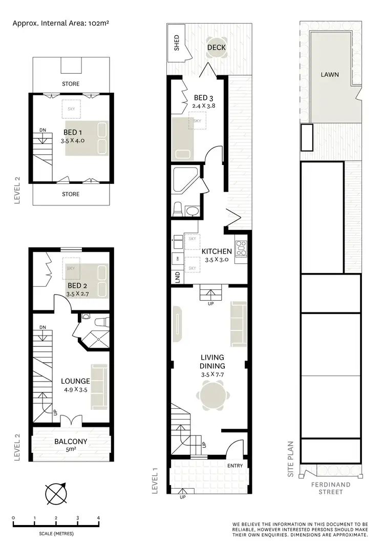 Floorplan of Homely house listing, 16 Ferdinand Street, Birchgrove NSW 2041