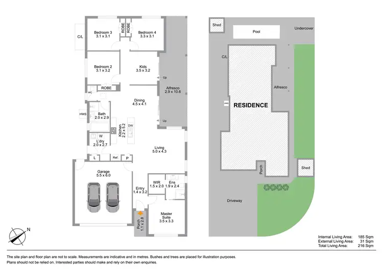 Floorplan of Homely house listing, 2 Capricorn Circuit, North Lakes QLD 4509