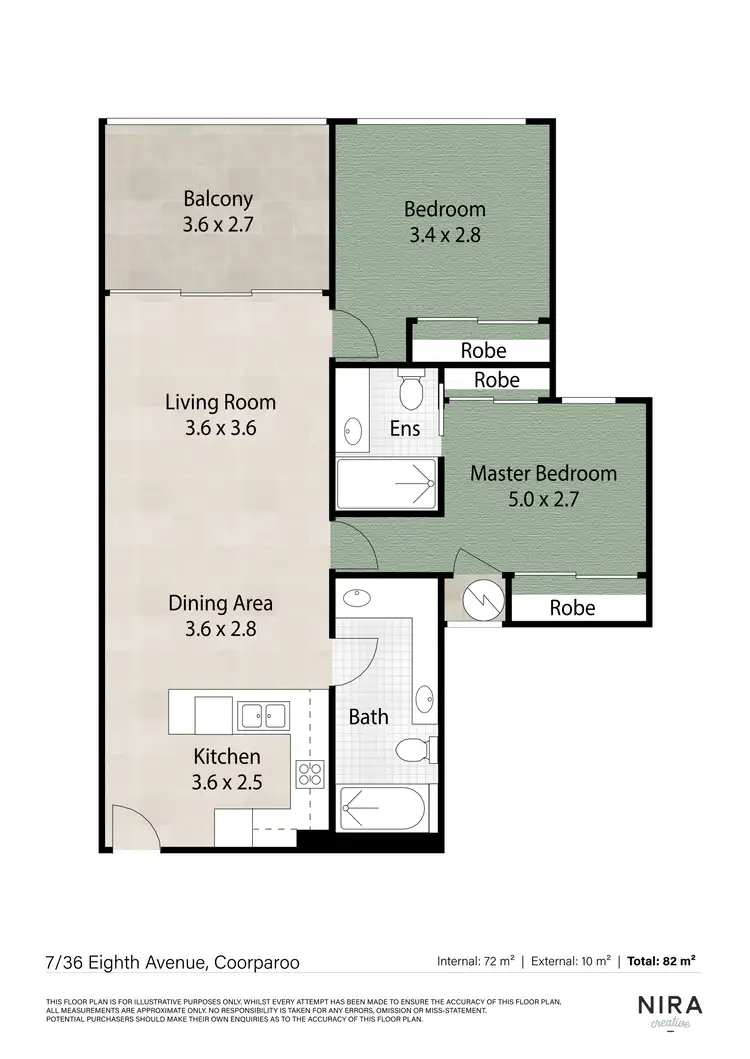 Floorplan of Homely apartment listing, 7/36 Eighth Avenue, Coorparoo QLD 4151